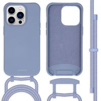 imoshion Color Backcover mit abtrennbarem Band für das iPhone 14 Pro - Blau