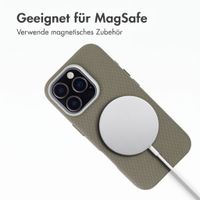 Accezz Mesh Backcover mit MagSafe Apple iPhone 16 Pro - Dunkelgrau