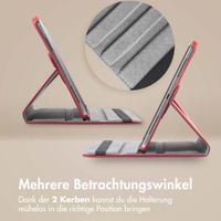 imoshion 360° drehbare Klapphülle Samsung Galaxy Tab A11 - Rot