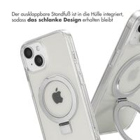 Accezz Ring Stand Backcover mit MagSafe Apple iPhone 15 - Transparent