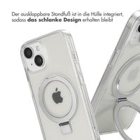 Accezz Ring Stand Backcover mit MagSafe für das iPhone 15 - Transparent