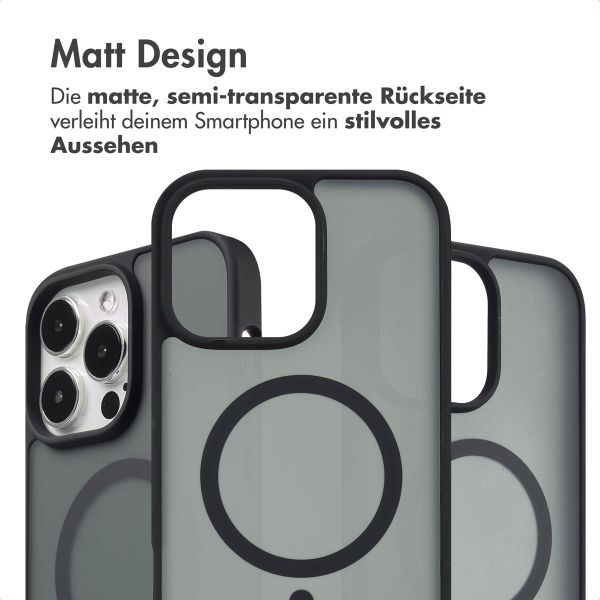 imoshion Color Guard Back Cover mit MagSafe Apple iPhone 14 Pro Max - Schwarz