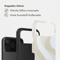 Selencia Vivid Back Cover Apple iPhone 18 Pro - Desert Waves Beige