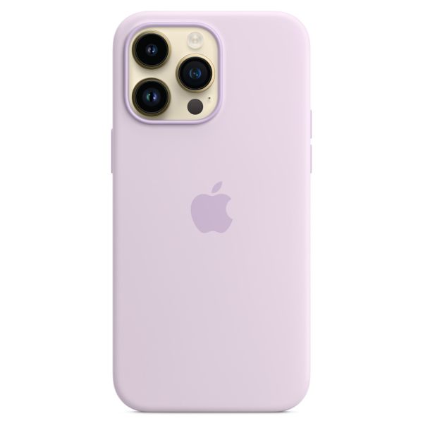 Apple Silikon-Case MagSafe für das Apple iPhone 14 Pro Max - Lila