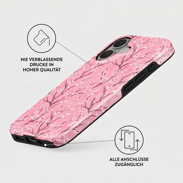 Burga Tough Back Cover MagSafe Apple iPhone 16 - Sakura