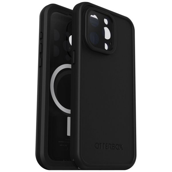OtterBox Fre MagSafe Back Cover für das Apple iPhone 15 Pro Max - Schwarz