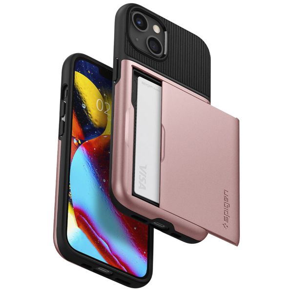 Spigen Slim Armor CS Case für das iPhone 13 - Roségold