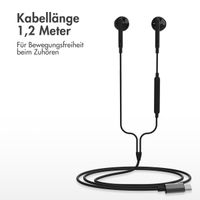 imoshion Kopfhörer - Kabelgebundene Kopfhörer - Mit USB-C Anschluss - Schwarz