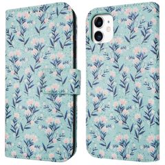 imoshion ﻿Design Klapphülle für das iPhone 11 - Blue Flowers