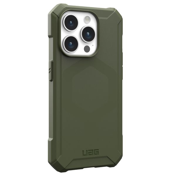 UAG Essential Armor MagSafe für das iPhone 15 Pro - Olive Drab