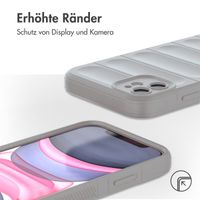 imoshion EasyGrip Back Cover für das iPhone 11 - Grau