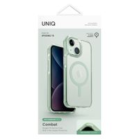 Uniq Combat MagSafe Back Cover für das iPhone 15 - Cool Mint