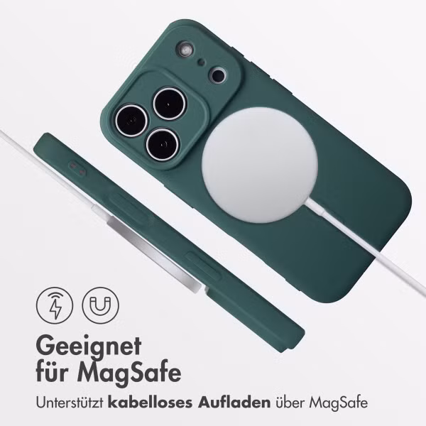 imoshion Color Back Cover mit MagSafe Apple iPhone 17 Pro - Dunkelgrün