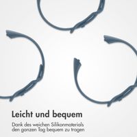 imoshion Silikonband für das  Fitbit Charge 5 / 6 - L - Official Blue
