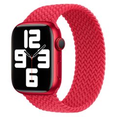 Apple Geflochtenes Solo Loop für das  Apple Watch | 44/45/46/49 mm - Größe 2 - (Product) Red
