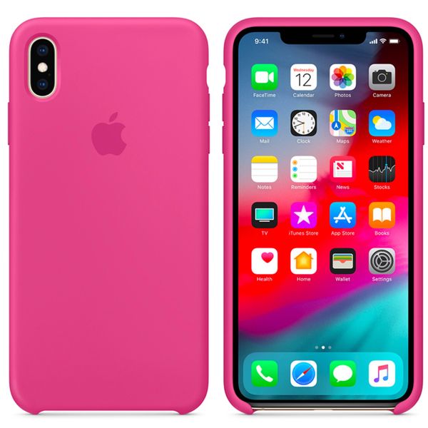 Apple Silikon-Case Dragon Fruit für das iPhone Xs / X