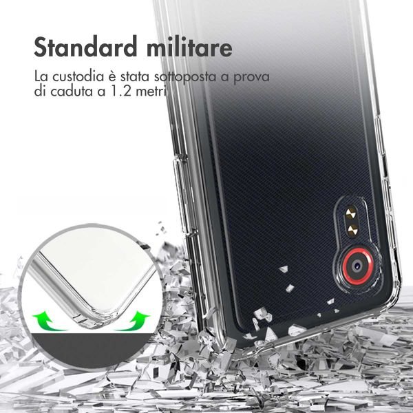 Accezz Xtreme Impact Case Samsung Galaxy Xcover 5 - Transparent