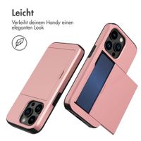 imoshion Backcover mit Kartenfach Apple iPhone 15 Pro - Rosé gold
