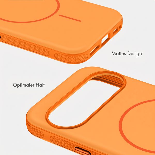 imoshion Color Backcover mit Thin MagSafe Ring Google Pixel 11 / 11 Pro / 10 / 10 Pro - Orange