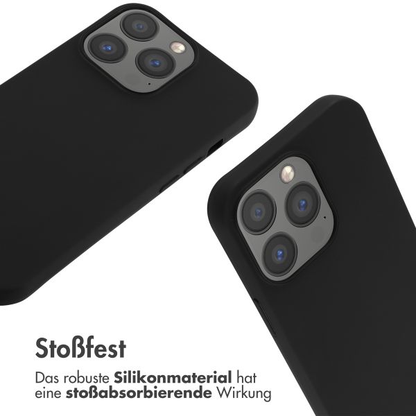 imoshion SilikonHülle mit Band Apple iPhone 13 Pro - Schwarz