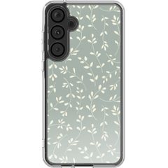 imoshion Design Hülle Samsung Galaxy A55 - Smoke Green Flowers