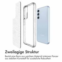 imoshion Glitzer Back Cover für das Samsung Galaxy A54 (5G) - Silber