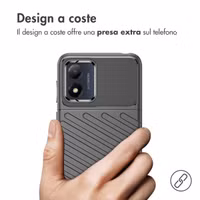 imoshion Thunder Backcover Motorola Moto E13 - Schwarz