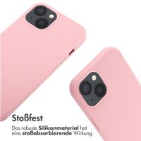 imoshion SilikonHülle mit Band Apple iPhone 13 - Rosa