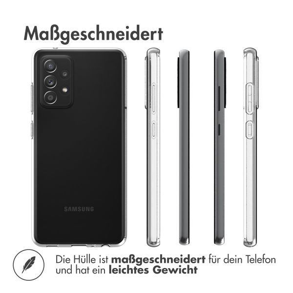 Accezz Clear TPU Backcover Samsung Galaxy A52(s) (5G/4G) - Transparent