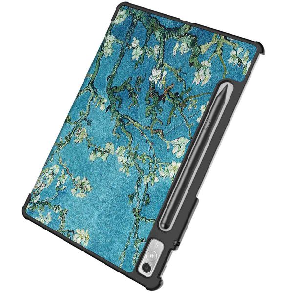 imoshion Design Trifold Klapphülle für das Lenovo Tab P11 Pro (2nd gen) - Green Plant