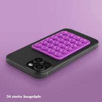 Selencia ﻿2er-Pack Telefonhalter Saugnapf - Violett