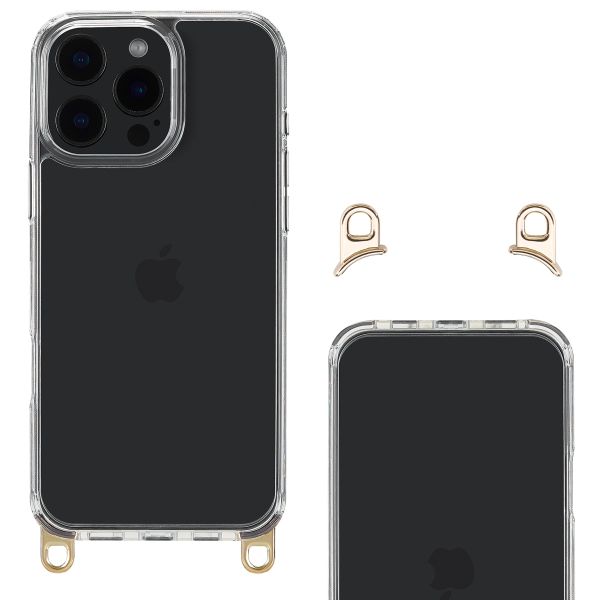 Selencia Backcover mit abnehmbaren Haken Apple iPhone 16 Pro Max - Transparent