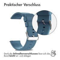 imoshion Silikonarmband - 20-mm-Universalanschluss - Blau