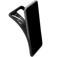 Spigen Liquid Air™ Backcover Samsung Galaxy S21 Ultra - Schwarz