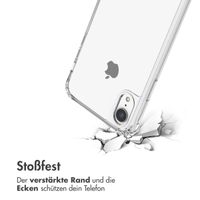 imoshion Back Cover mit Band + Armband für das iPhone Xr - Perlen Herzchen