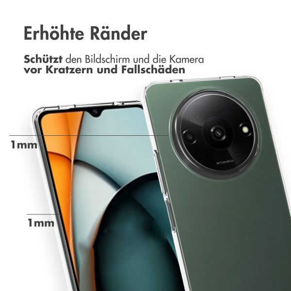 Accezz TPU Clear Cover für das Xiaomi Redmi A3 - Transparent