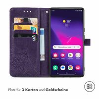 imoshion Mandala Klapphülle für das Samsung Galaxy S25 Ultra - Violett