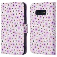 imoshion Design Klapphülle Samsung Galaxy S10e - Purple Flowers