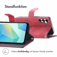 imoshion Klapphülle mit Kordel Samsung Galaxy A17 (5G) - Rot