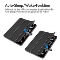 imoshion Trifold Klapphülle Apple iPad Pro 13 (2024) M4 - Schwarz