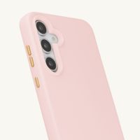 Selencia Rivièra Backcover mit MagSafe mit abnehmbaren Haken Samsung Galaxy S25 / S24 - Sorbet Pink