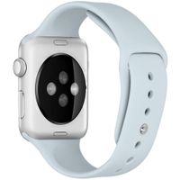 imoshion Silikonband für die Apple Watch Series 1 bis 9 / SE (38/40/41 mm) | Series 10 (42 mm) - Hellblau