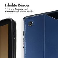 Accezz Classic Tablet Case für das Samsung Galaxy Tab A9 8.7 Zoll  - Dunkelblau