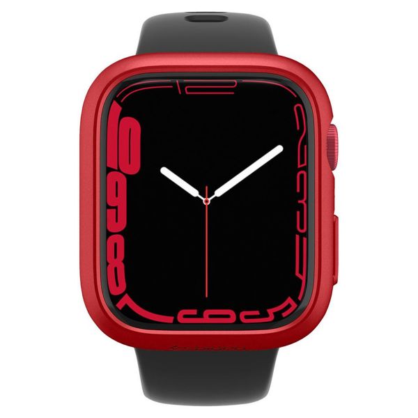 Spigen Thin Fit™ Case für die Apple Watch Series 7 / 8 / 9 - 45 mm - Rot