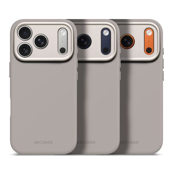 Decoded Silikon-Case MagSafe Apple iPhone 17 Pro - Soft Taupe