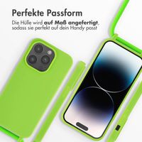 imoshion SilikonHülle mit Band Apple iPhone 14 Pro - Fluor Groen