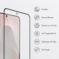 Accezz Gehärteter Glas-Schutz + Applikator Samsung Galaxy S25 Edge