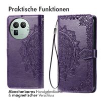 imoshion Mandala Klapphülle Realme GT 8 Pro - Violett