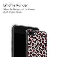 imoshion Design Hülle iPhone SE (2022 / 2020) / 8 / 7 - Leopard Pink