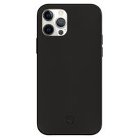 Valenta Luxe Leather Backcover für das iPhone 12 (Pro) - Schwarz